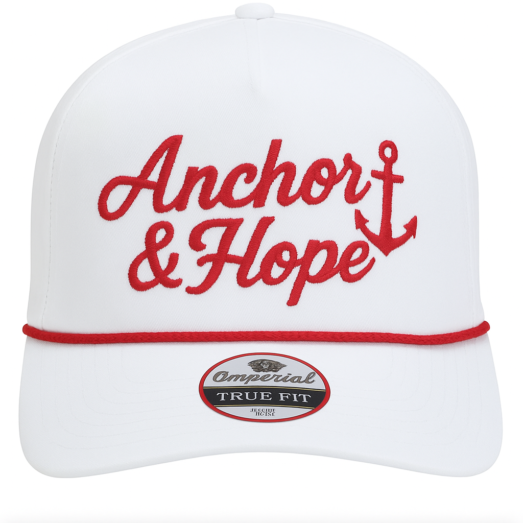Anchor & Hope Rope Hat-Pre Order will Ship 11/25