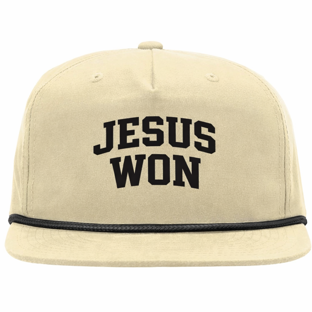 Jesus Won – Retro Snapback Hat