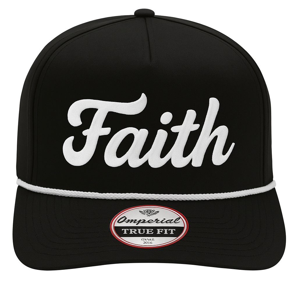 Faith High Crown Rope Hat-Pre Order Will Ship 11/25
