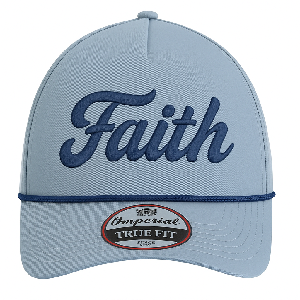 Faith High Crown Rope Hat-Pre Order Will Ship 11/25