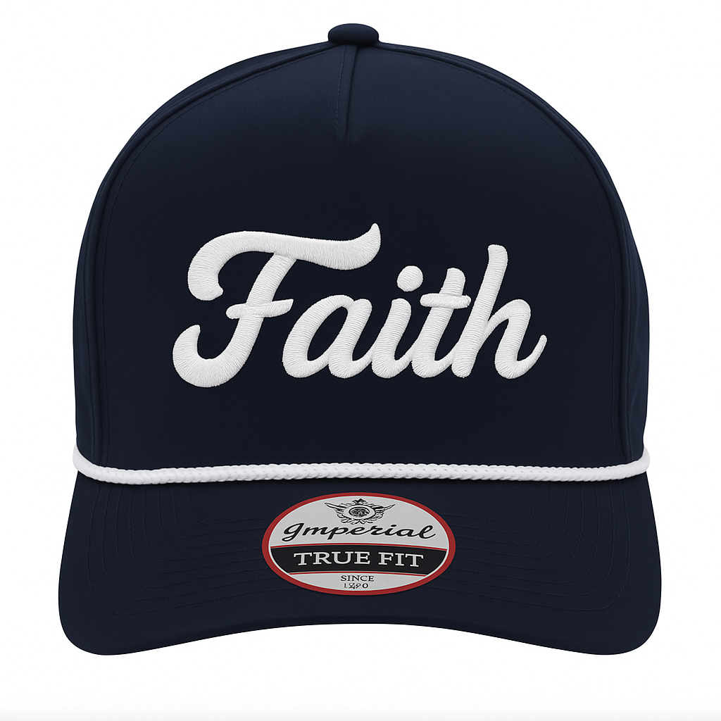 Faith High Crown Rope Hat-Pre Order Will Ship 11/25