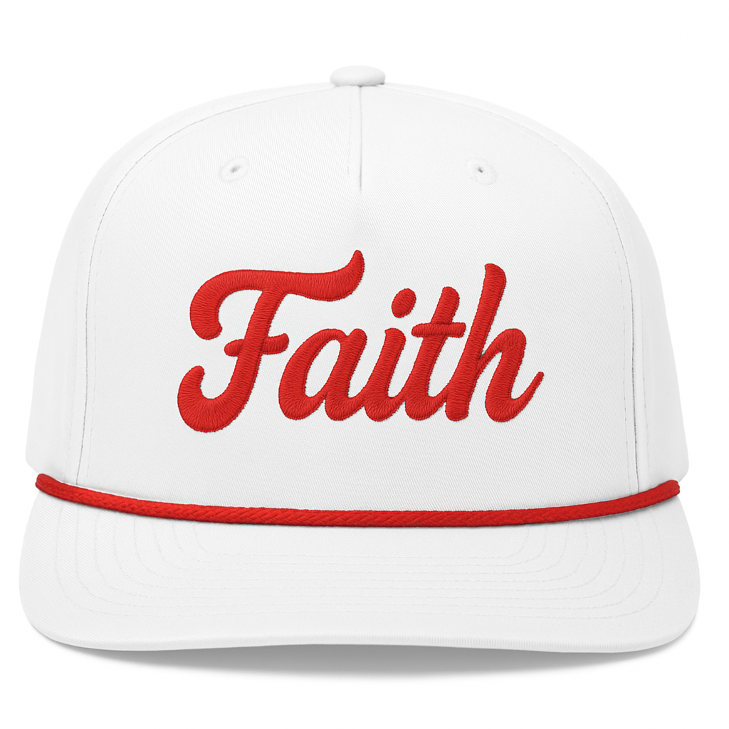 Faith High Crown Rope Hat-Pre Order Will Ship 11/25