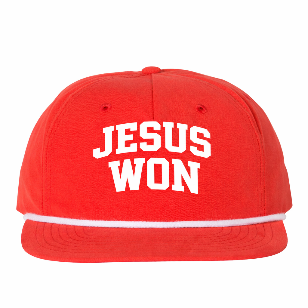 Jesus Won – Retro Snapback Hat