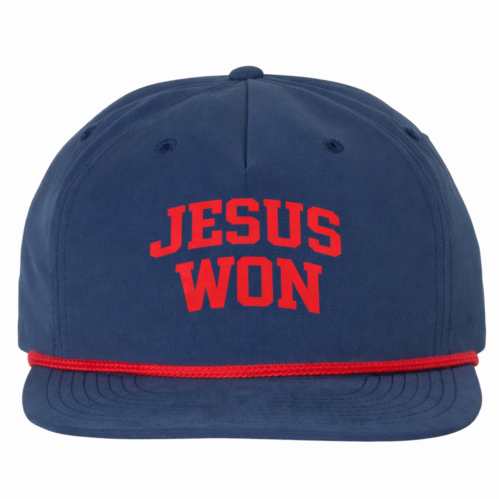 Jesus Won – Retro Snapback Hat