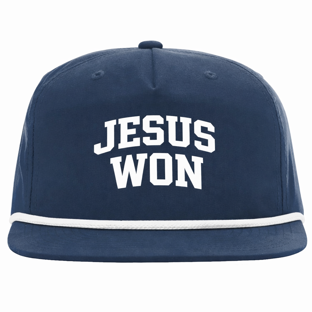 Jesus Won – Retro Snapback Hat